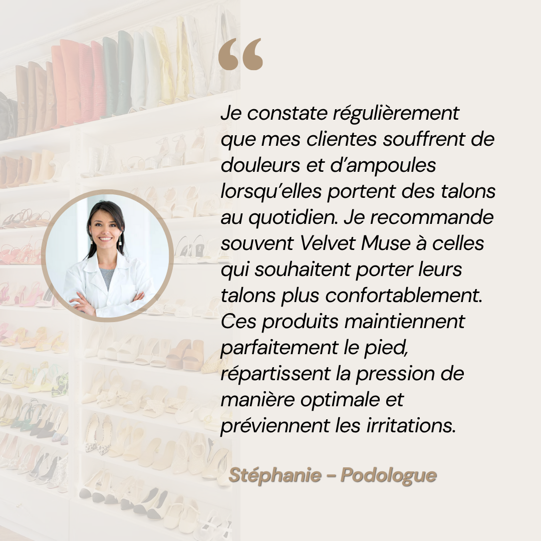 Heel Cushion – Maintien parfait sans frottement