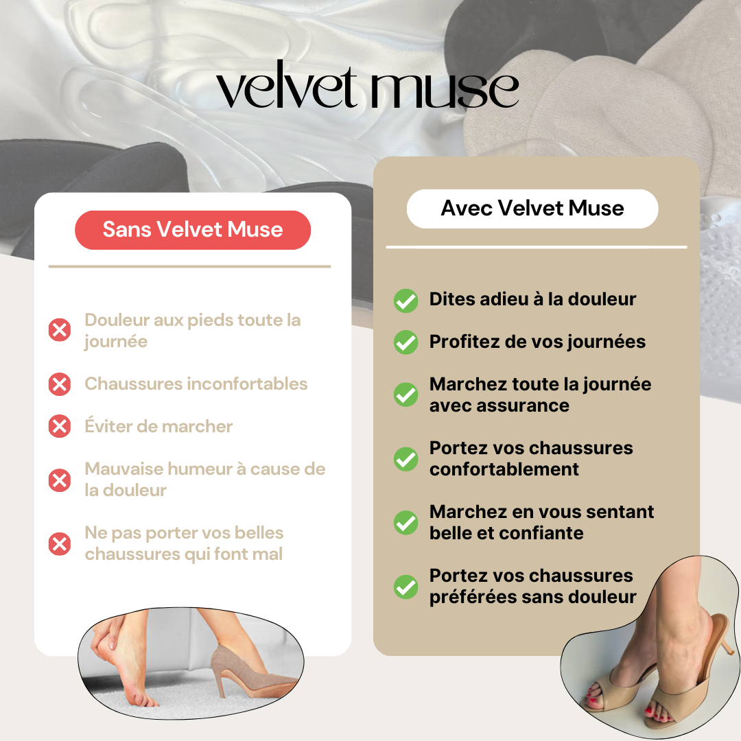 Heel Cushion – Maintien parfait sans frottement