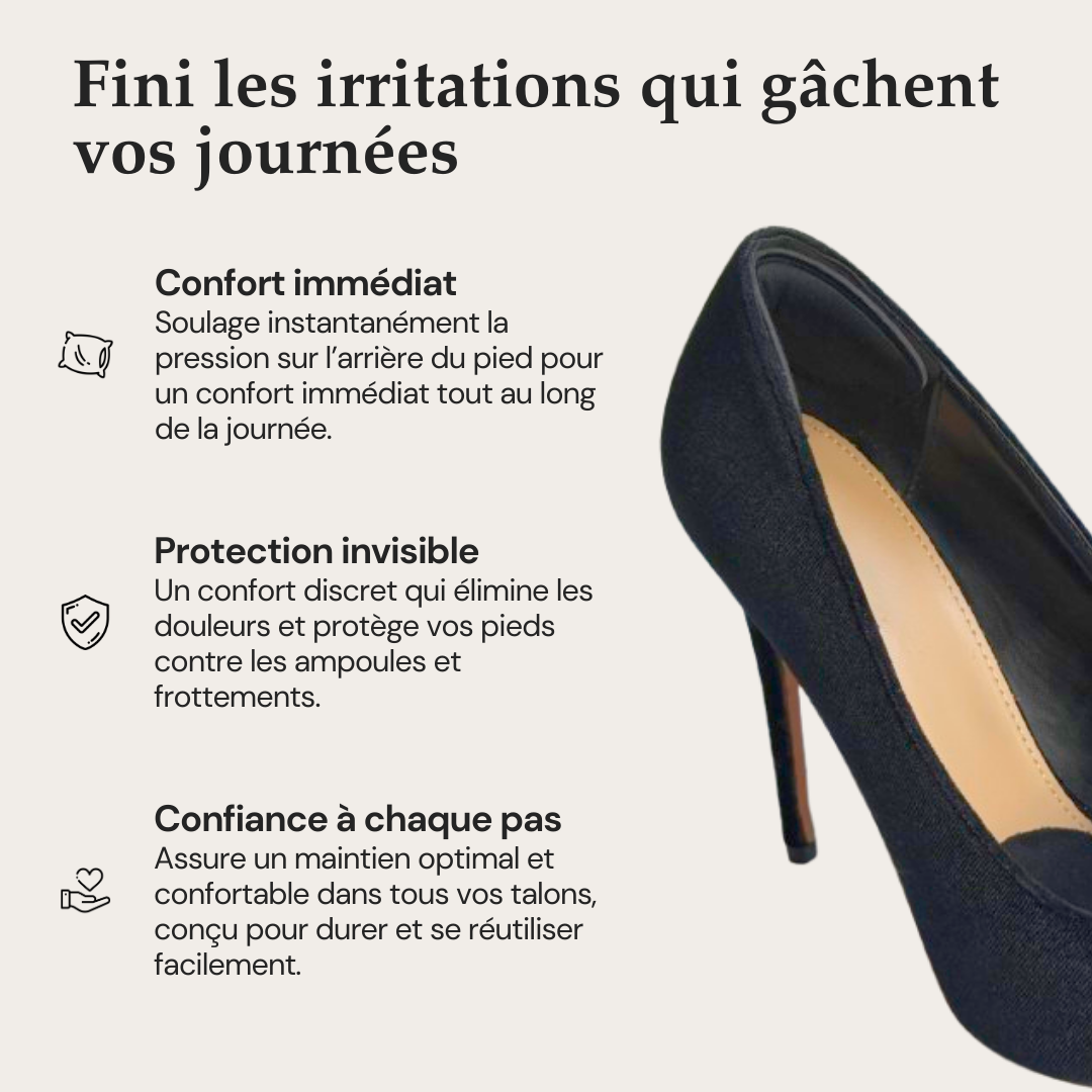 Heel Cushion – Maintien parfait sans frottement