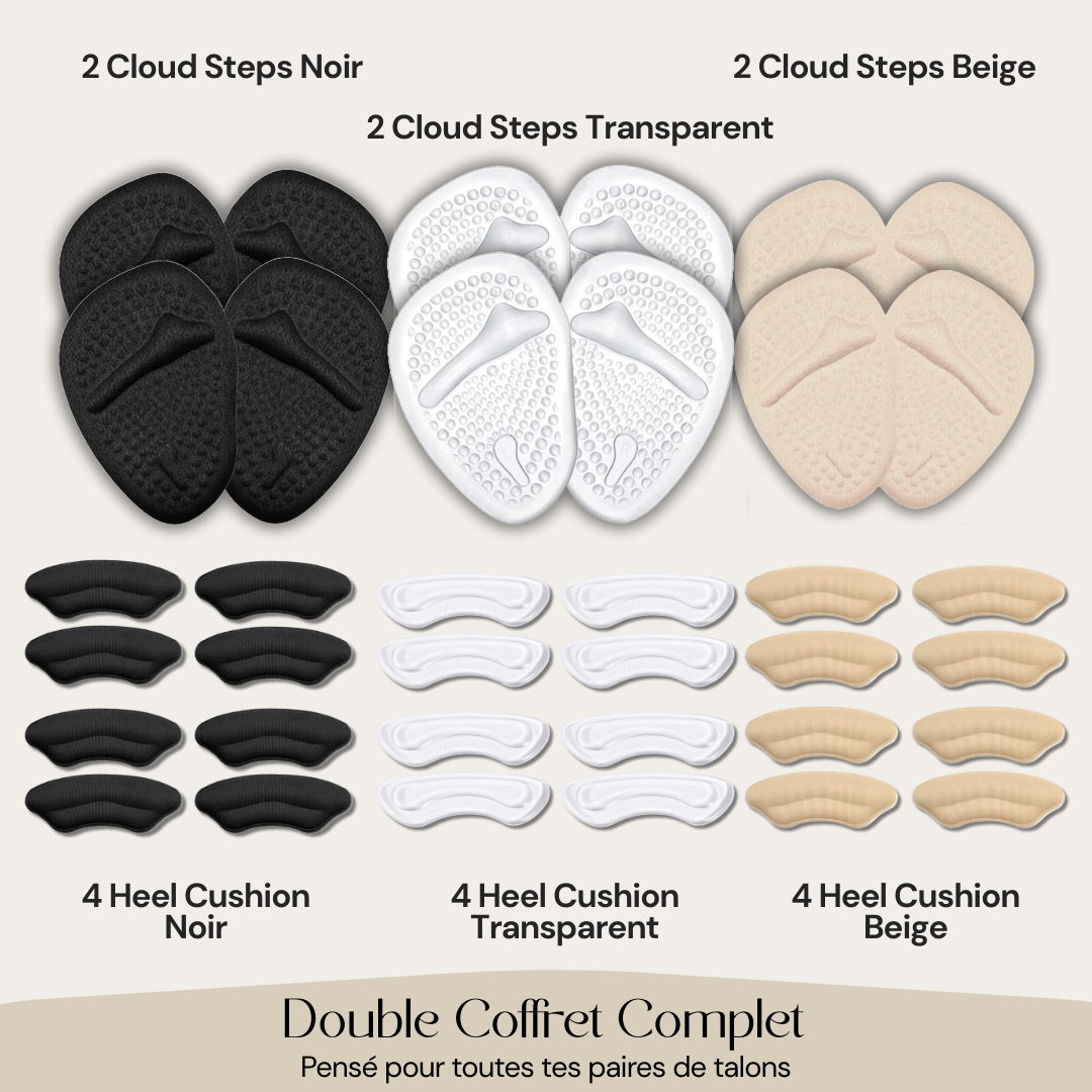 Velvet Comfort+ Box - Coffret complet 3 couleurs