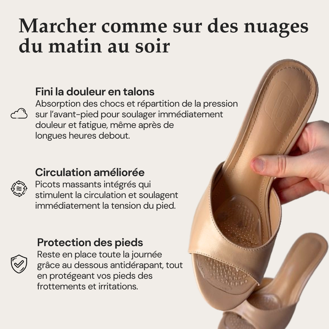 Cloud Steps – Soulagement invisible sous vos pieds