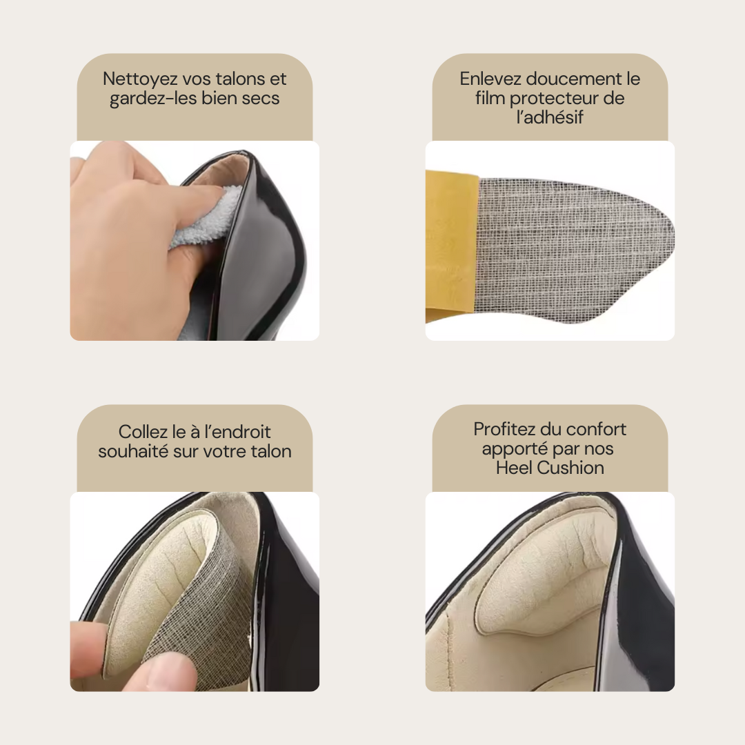 Heel Cushion – Maintien parfait sans frottement