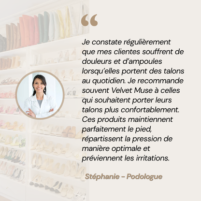 Velvet Comfort Box - Le secret des talons confortables