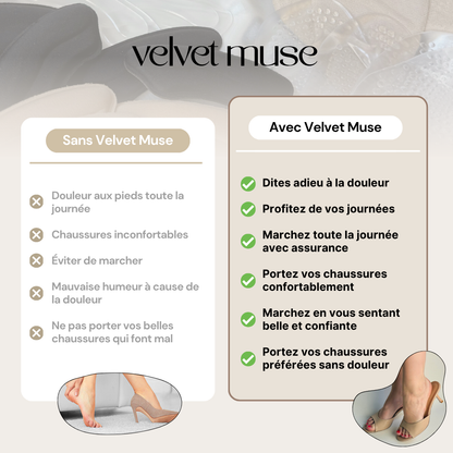 Velvet Comfort Box - Le secret des talons confortables